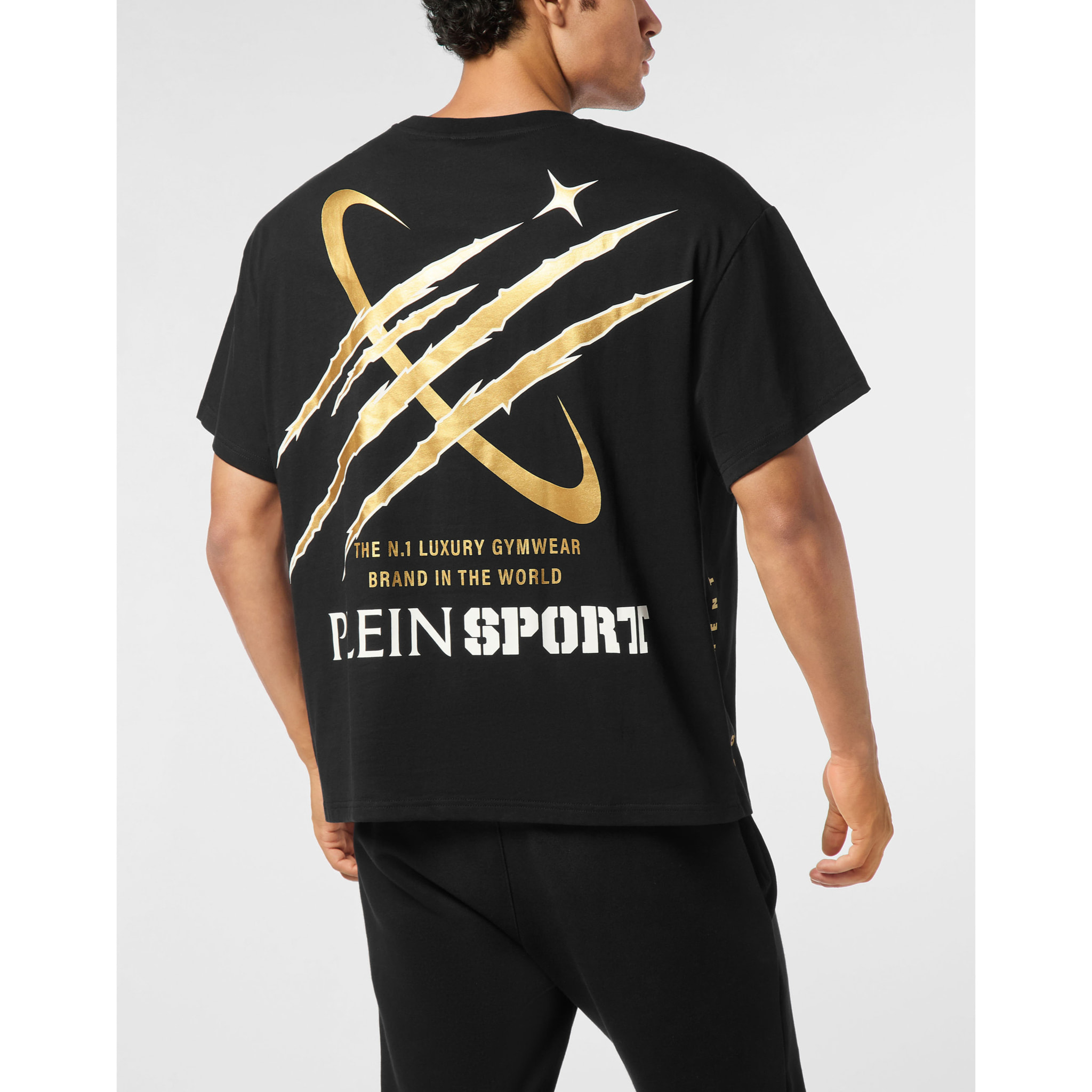 PLEIN SPORT Maglietta girocollo Ss SCRATCH