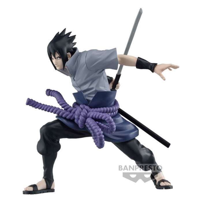 Naruto Shippuden Vibration Stars Sasuke Uchiha Iii Figura 13cm Banpresto