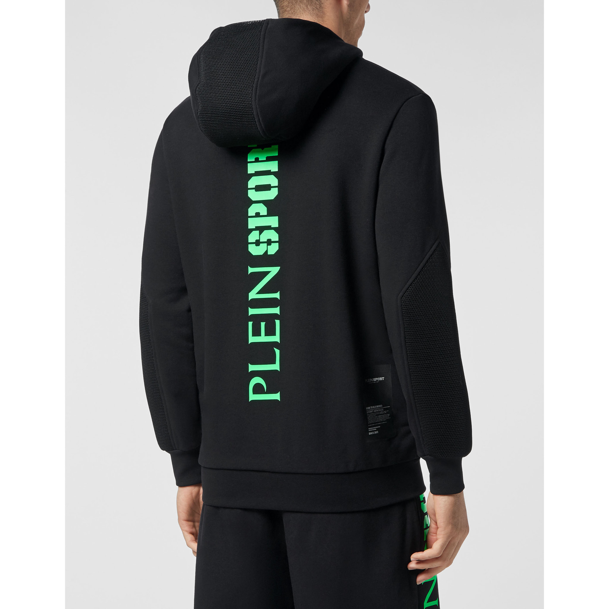 PLEIN SPORT Hooded Sweatjacket