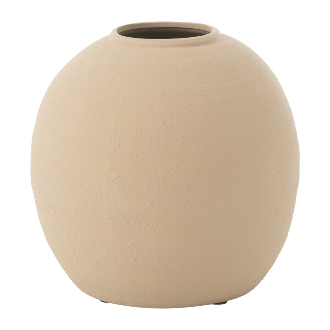 J-Line vase Cassia Rond - céramique - naturel - small - Ø 29.5 cm