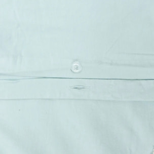 Parure de Lit Tufy 140x200 cm Bleu clair Imprimé Nuages