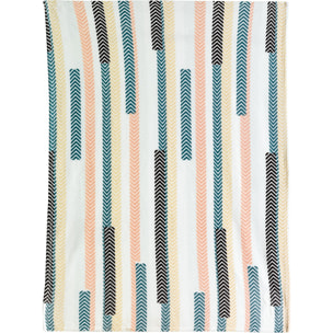 Plaid 100% polyester 290gsm natura