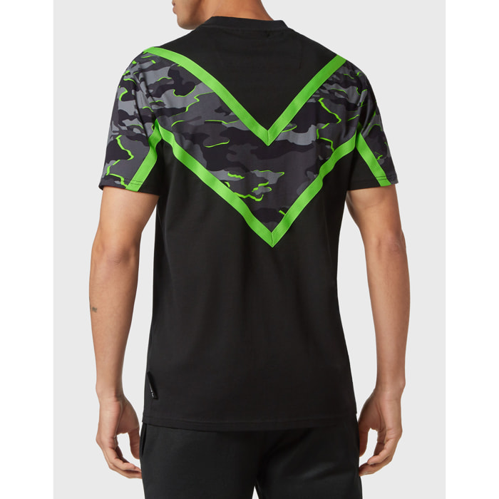 PLEIN SPORT Camiseta Cuello Redondo CAMOUFLAGE