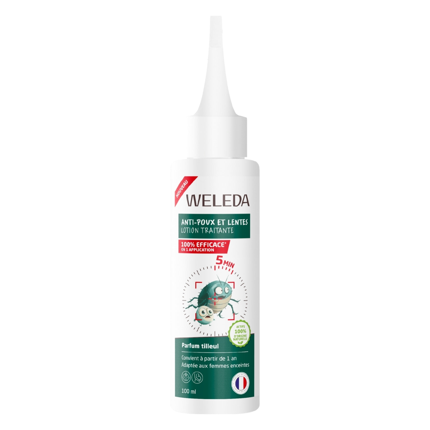 WELEDA - Lotion traitante anti-poux et lentes - 100 ml