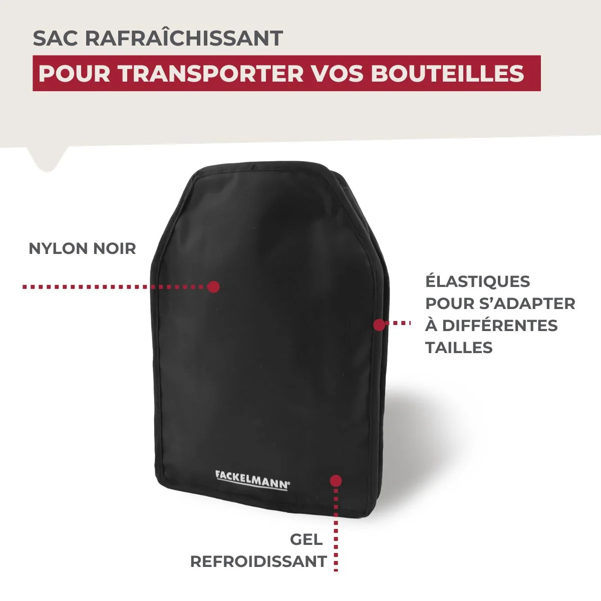 Étui réfrigérant pour bouteilles Fackelmann Bar Concept