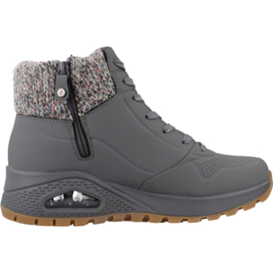 Botines Mujer de la marca SKECHERS  modelo UNO RUGGED Gray