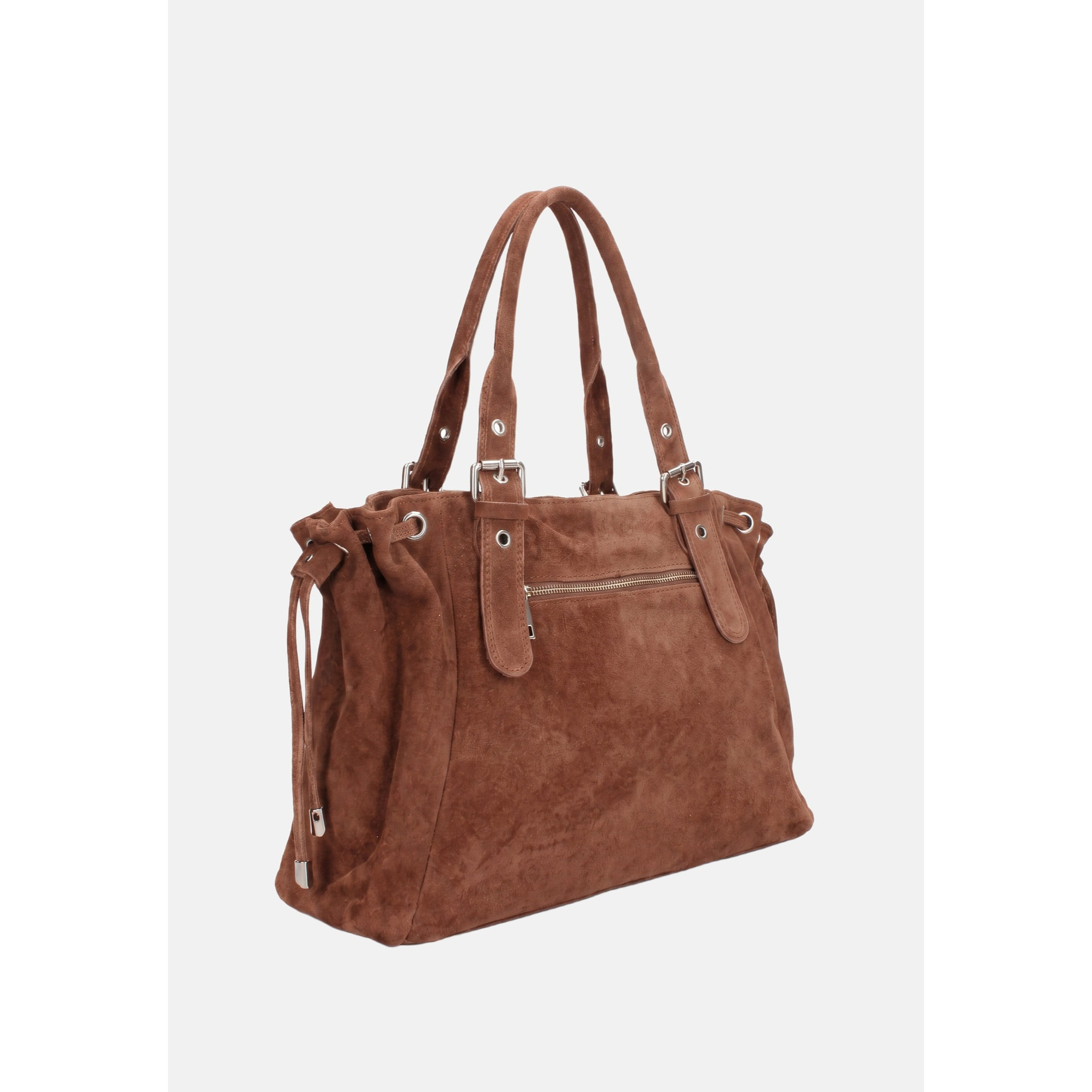 Borsa a mano da donna Made in Italy - Modello Celeste Plus - 100% pelle - 20.0 x 28.5 x 41.0 cm