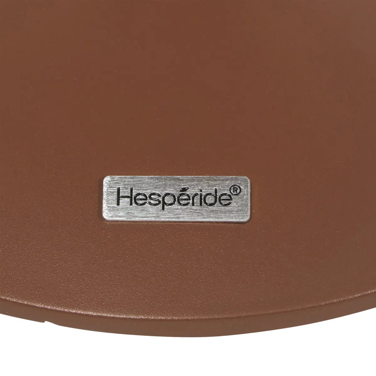 Table d'appoint de jardin Soletia 40x40x50cm acajou