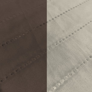 COPRIDIVANO TRENDY, Waterproof, Microfibra, No Stiro - MARRONE/PANNA
