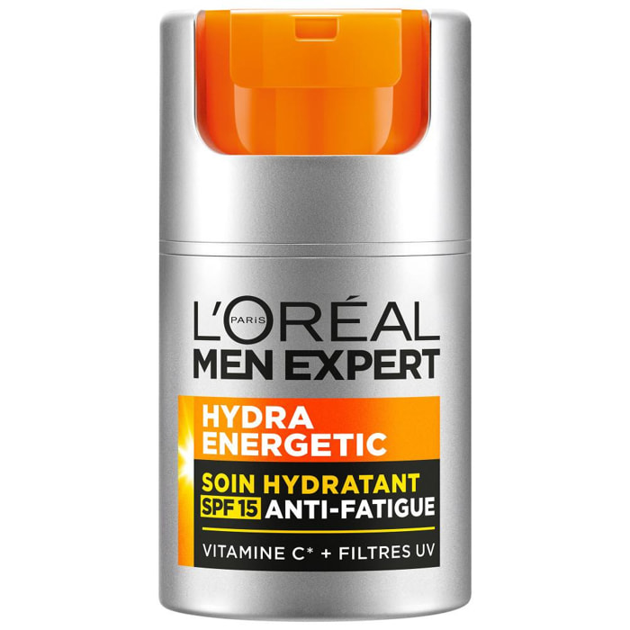 L'Oréal Men Expert Hydra Energetic Soin Hydratant SPF15 Anti-Fatigue - 50ml