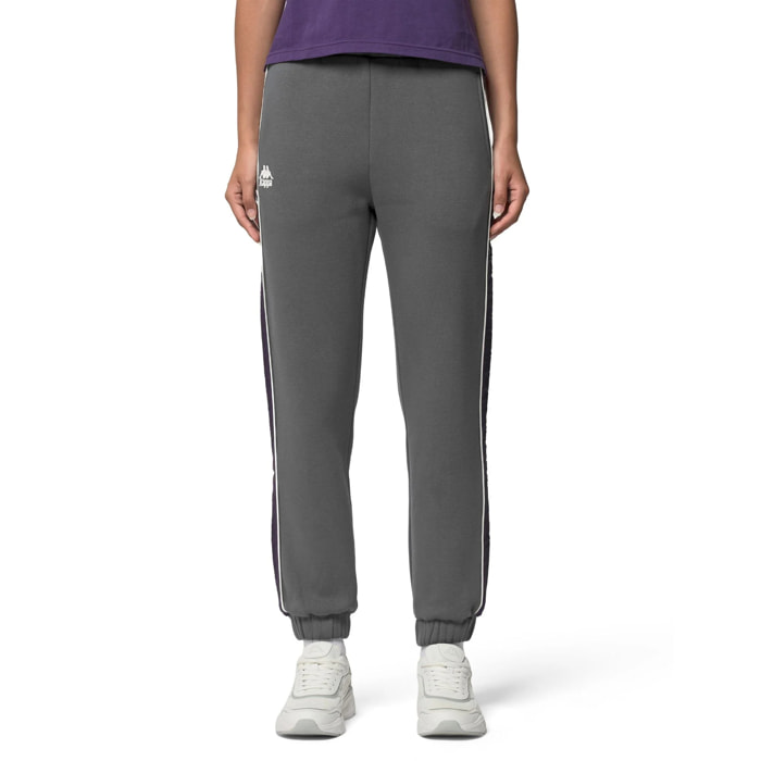 Kappa - Pantaloni Donna Grigio - 222 Banda Adina 2