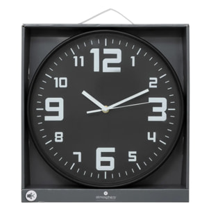 Horloge Noire "Silence" D30