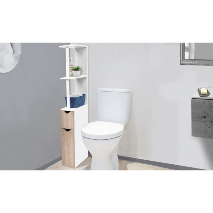 Colonne pour salle de bain - Bois