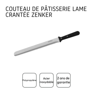 Couteau professionnel pour gâteau 30 cm Zenker Smart Pastry