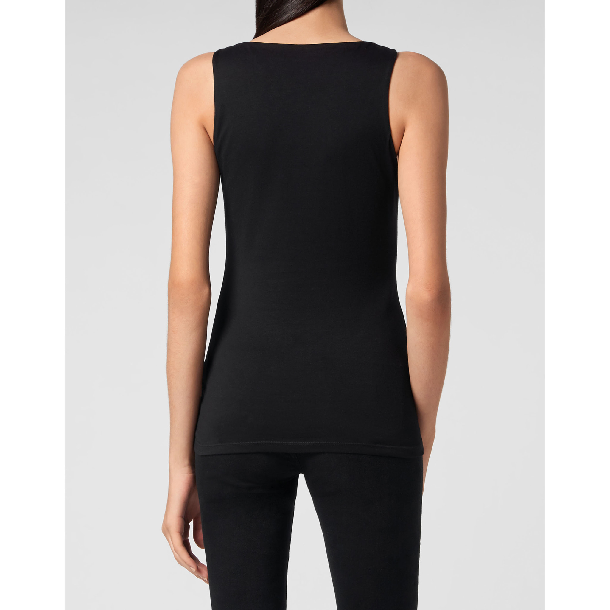 PHILIPP PLEIN Camiseta de tirantes SIGNATURE