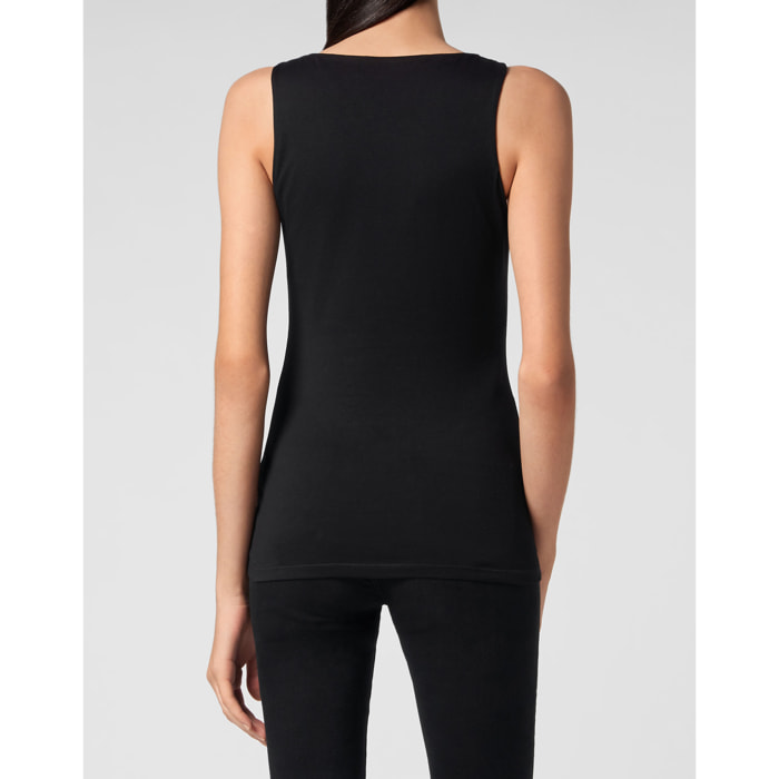 PHILIPP PLEIN Camiseta de tirantes SIGNATURE