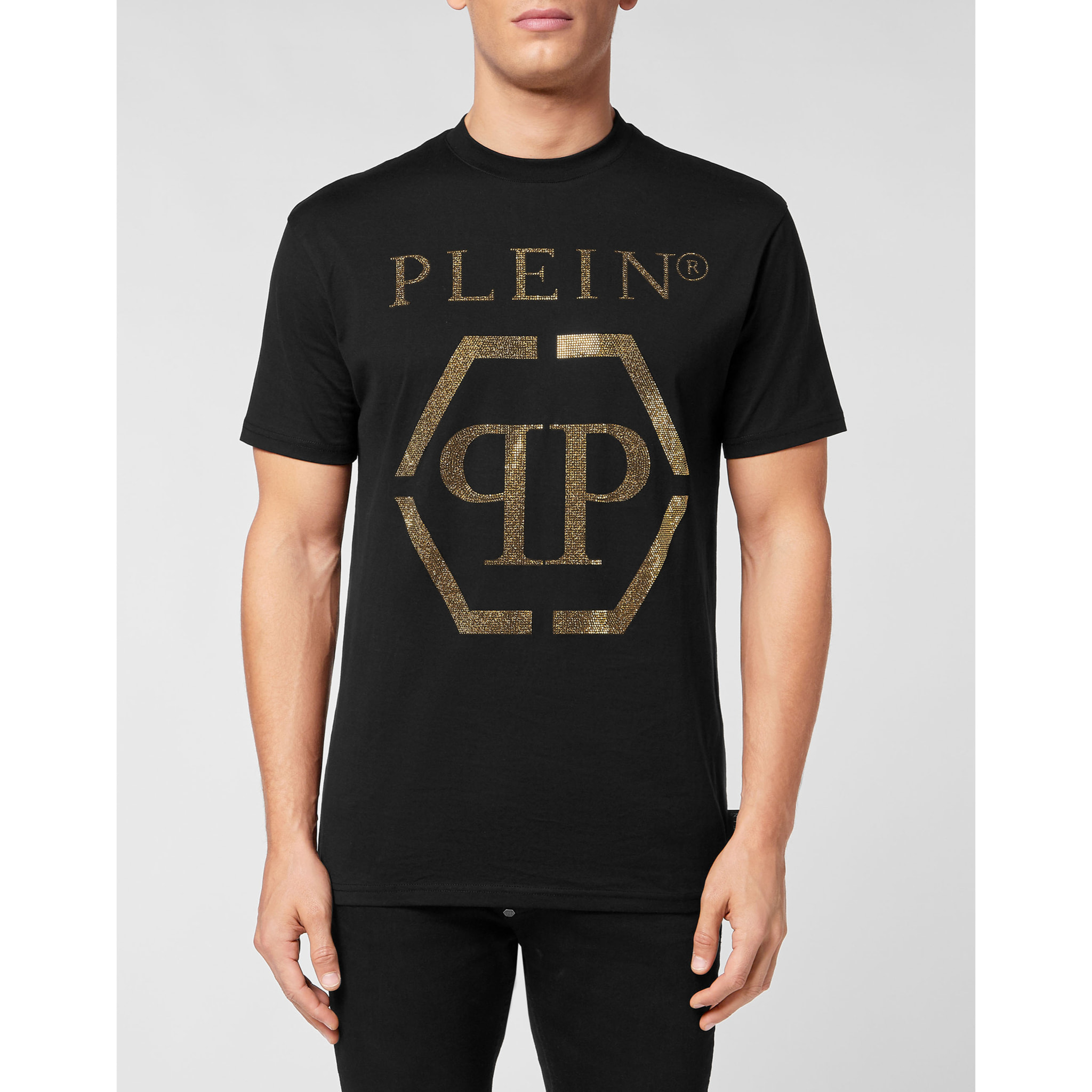 PHILIPP PLEIN Camiseta Cuello Redondo HEXAGON