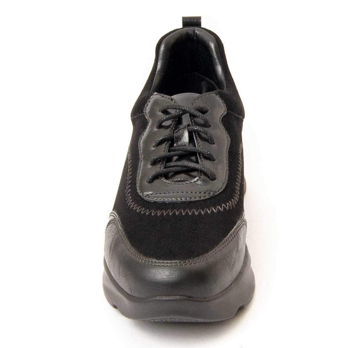 Sneaker De Plataforma - Negro - Altura: 4 Cm