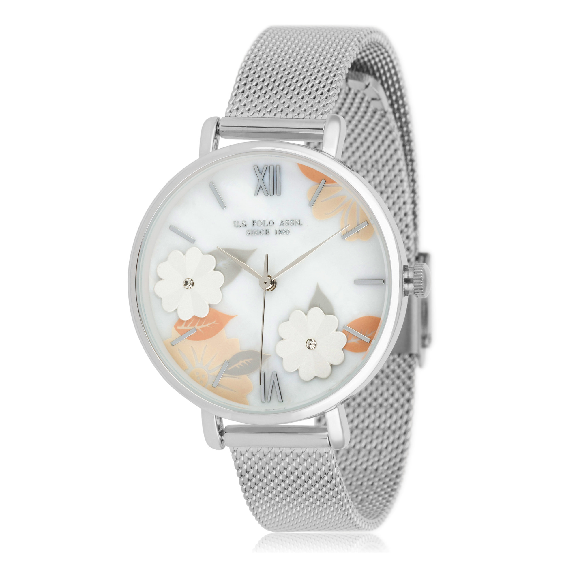 Orologio U.S. Polo Assn. con maglia milanese
