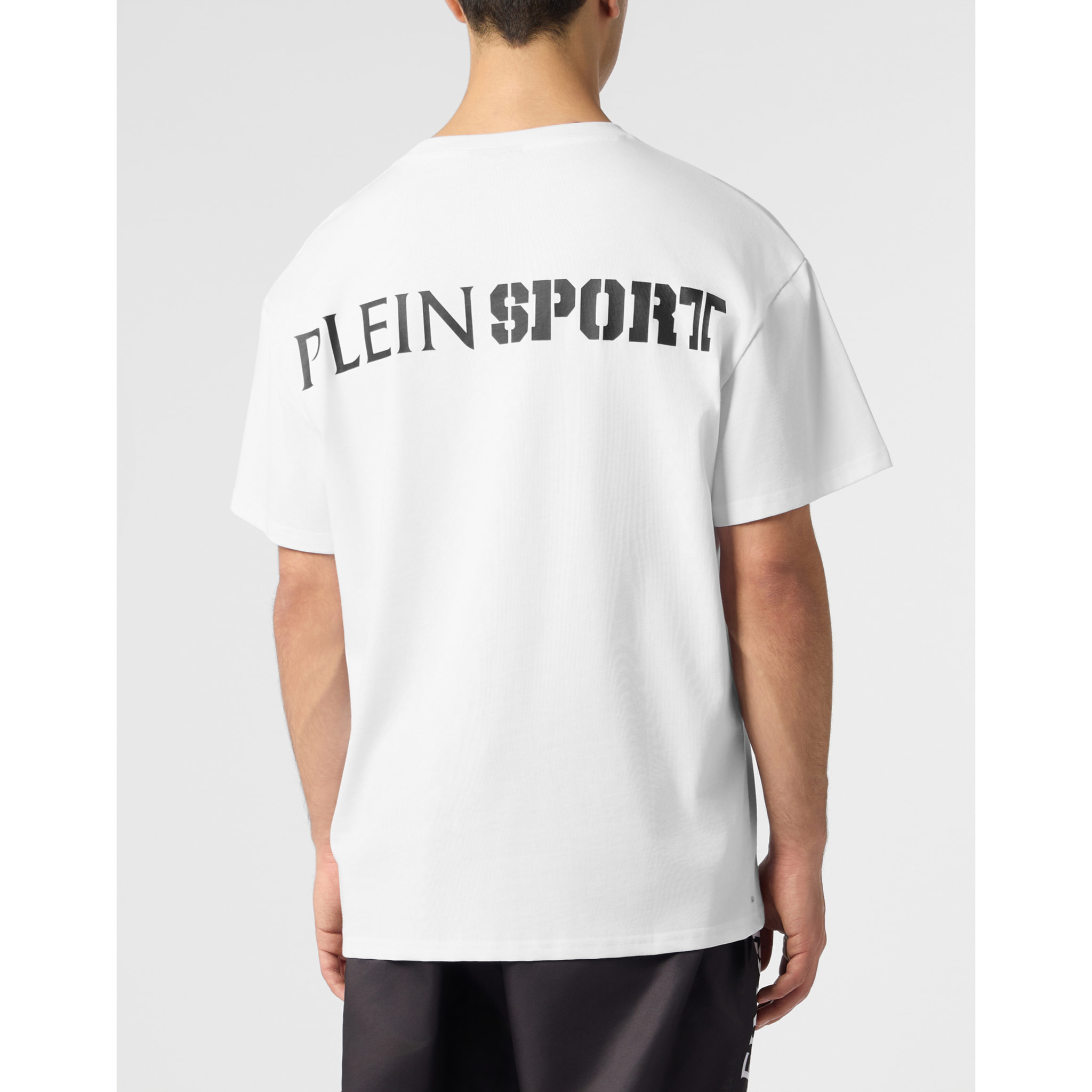 PLEIN SPORT Camiseta Cuello Redondo Ss SCRATCH