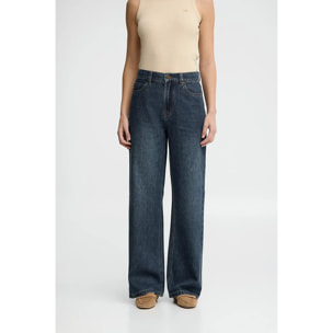 Jeans in denim blu medio dal fit amplio Polo Club