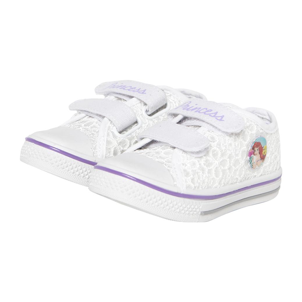 Sneakers con Strappi Principesse Disney Bianco Pizzo Lei Disney Bianco