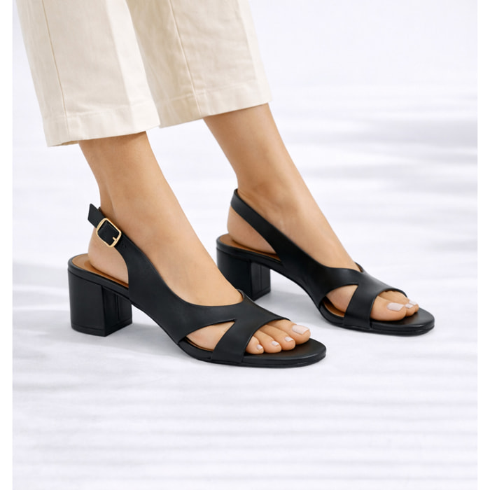 Decolletè spuntato - tacco 7,0 cm