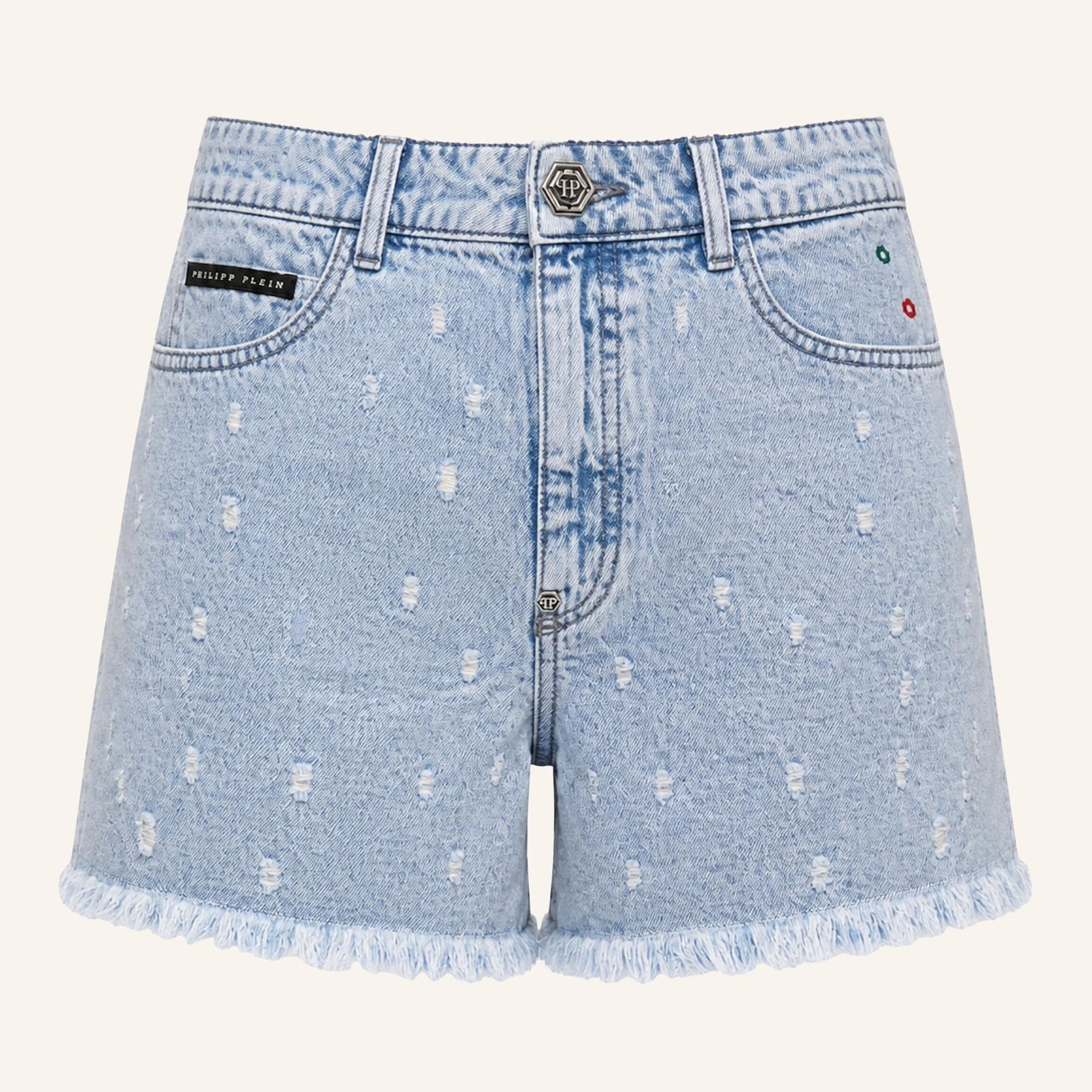 PHILIPP PLEIN Shorts muy cortos