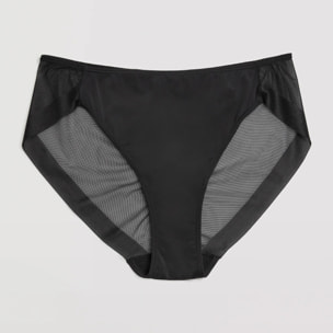 Slip di tulle nere