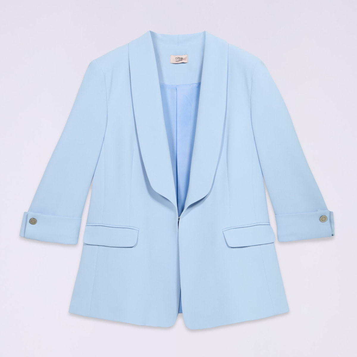 Oltre - Blazer con maniche a tre quarti - Azzurro