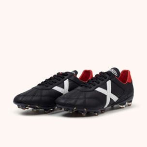 MUNICH ESTADIO FG-13 01 Zapatillas fútbol sala negras y rojas
