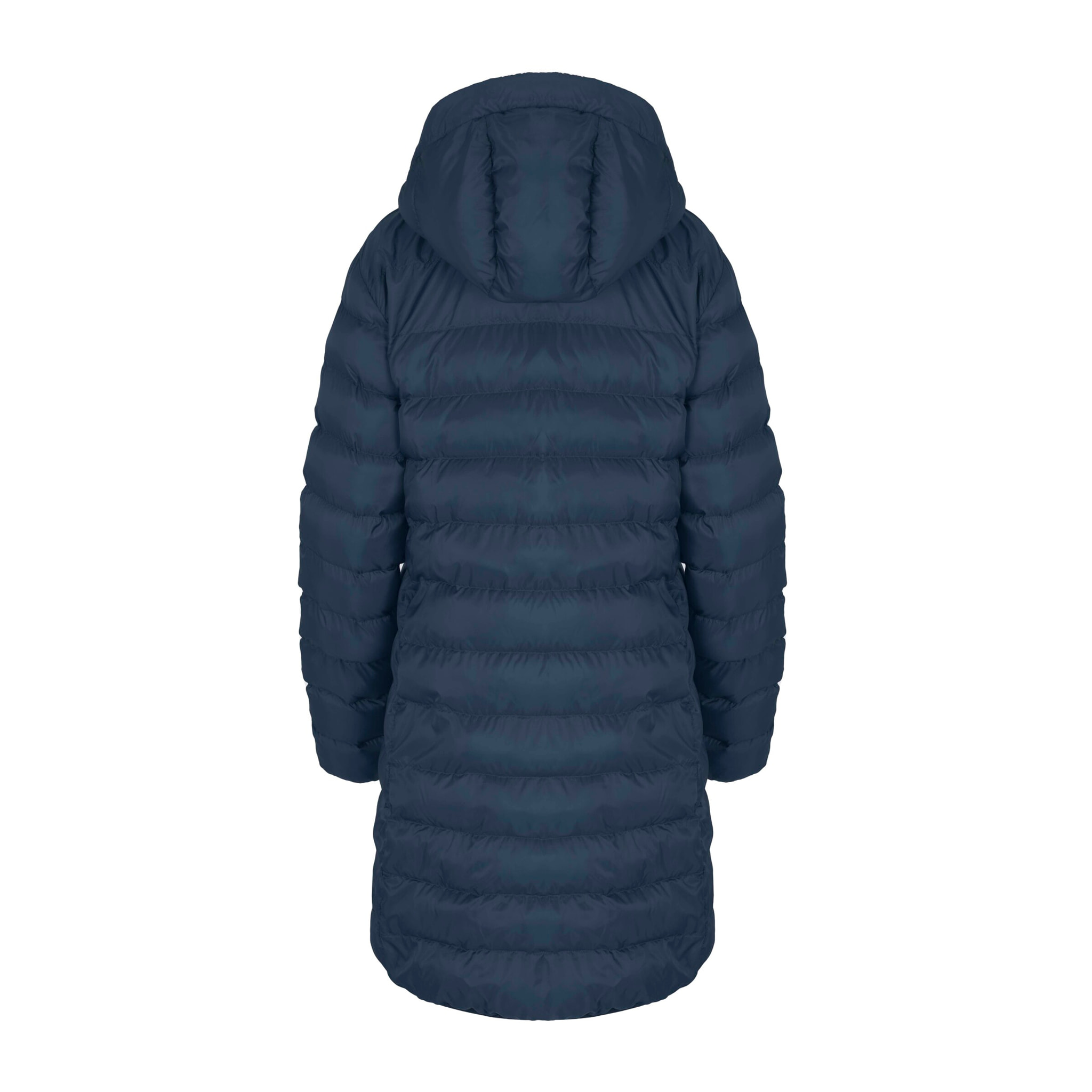 Chaqueta Munich Long Jacket marca ECOON - Azul oscuro