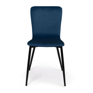 Chaises Manon - Bleu canard