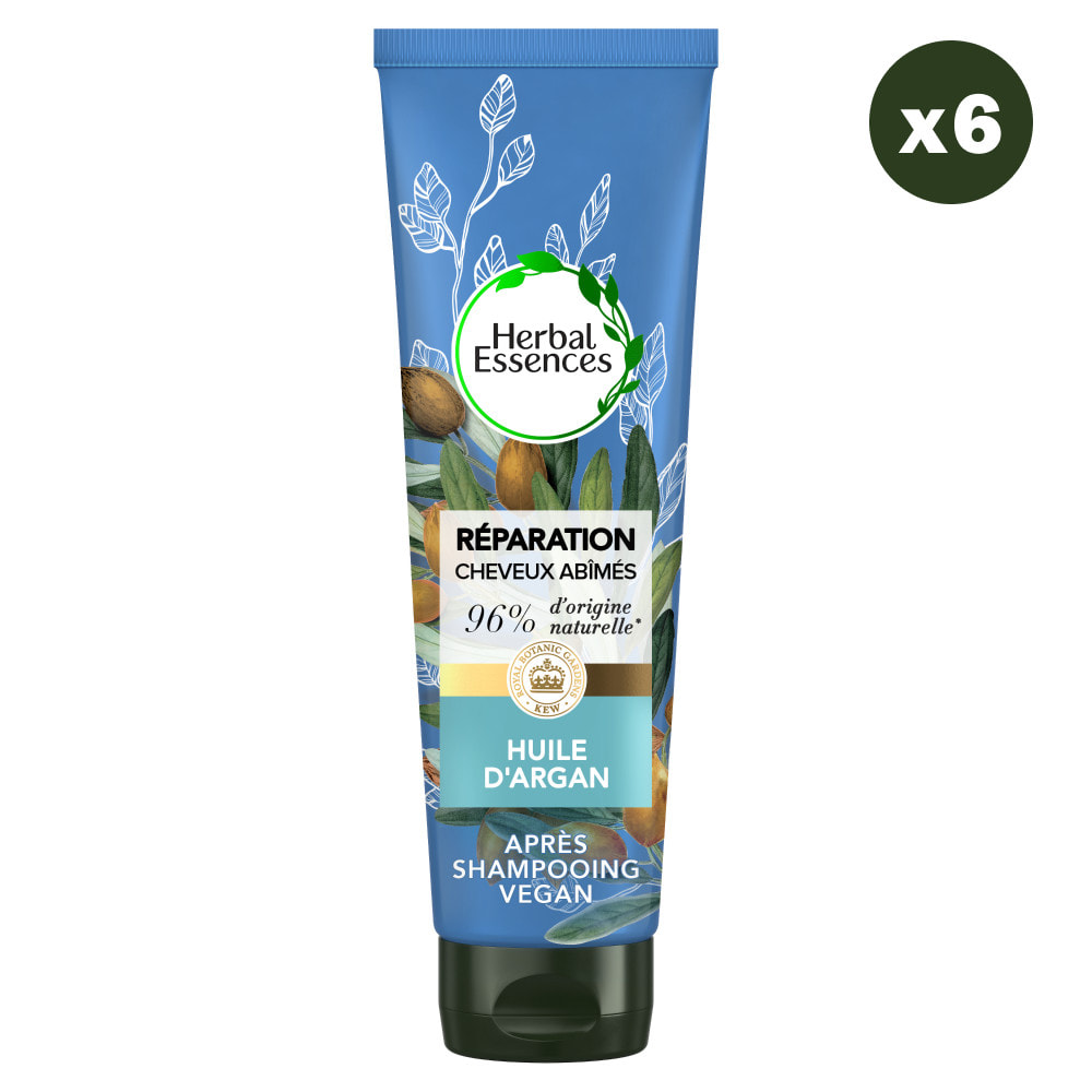 6 Après-Shampoings Huile d'Argan 200ml, Herbal Essences