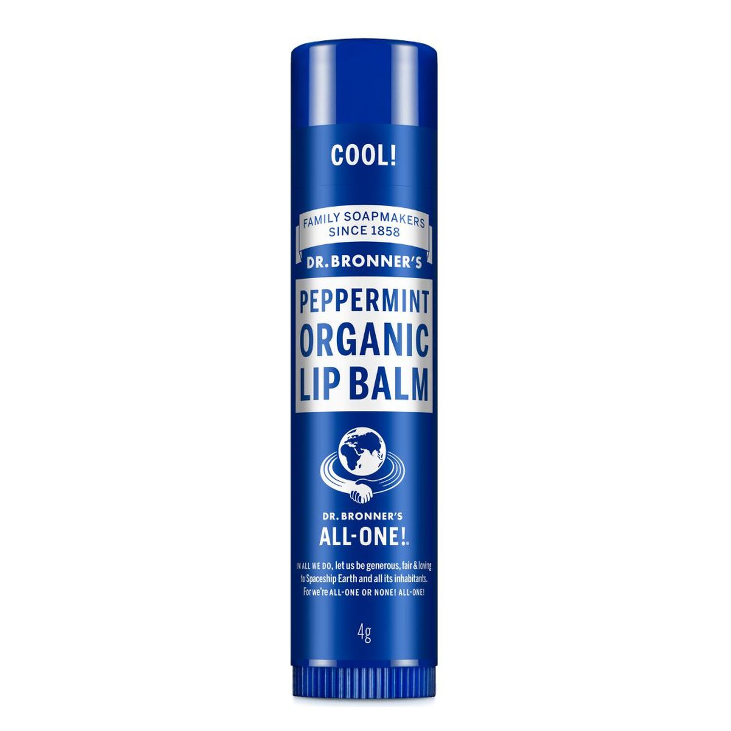 Menthe Poivrée - Stick à Lèvres Hydratant et Réparateur 4g