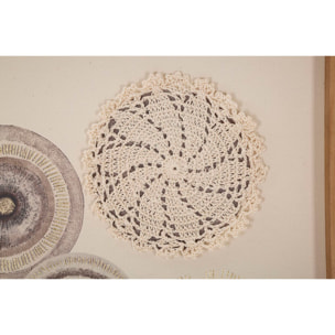 STAMPA SU TELA CIRCLY C/INSERTI CM 45X3,2X60