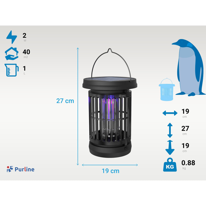 Insecticide solaire pour 40m2