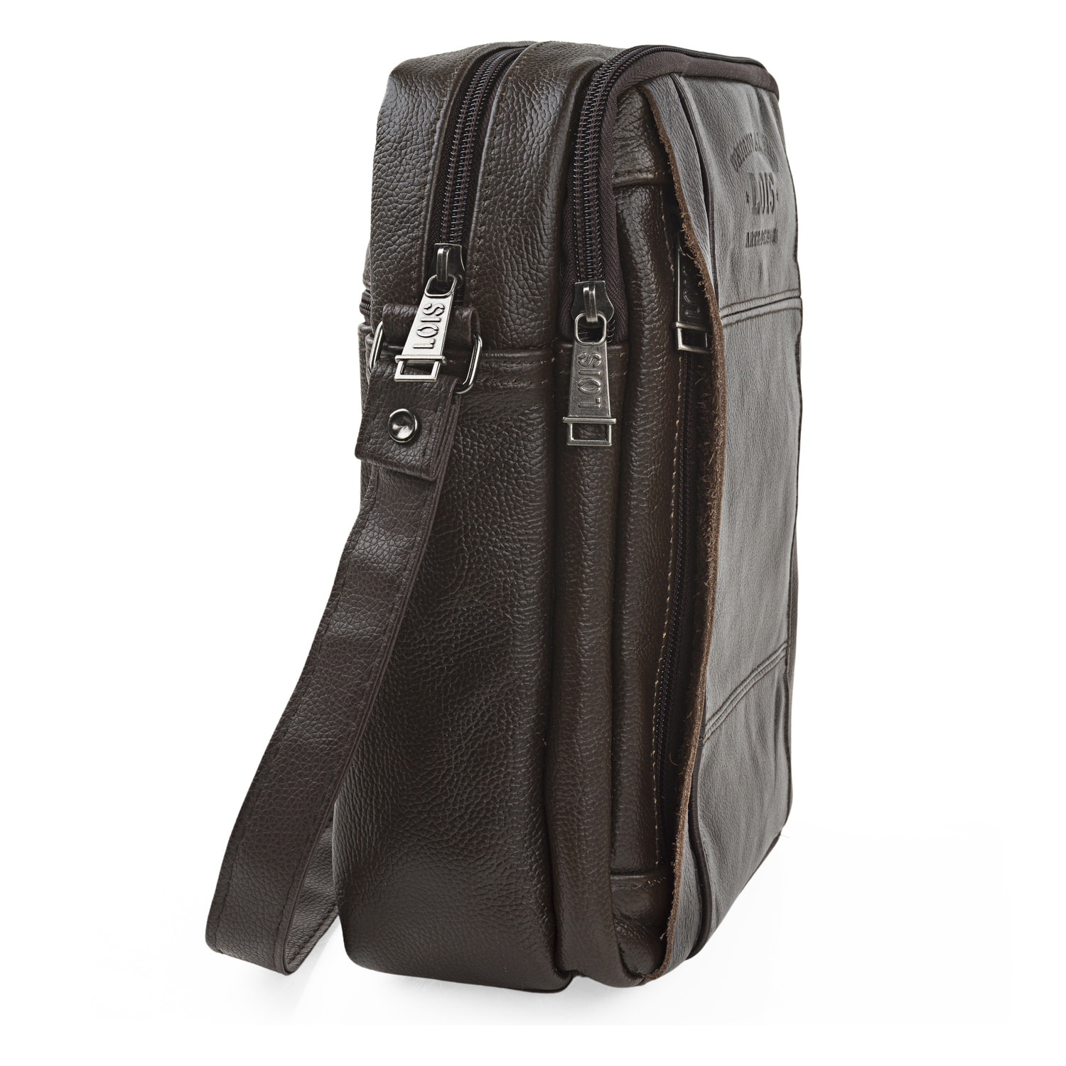 Bandolera Hombre Piel/Pu Lois Steens Marron