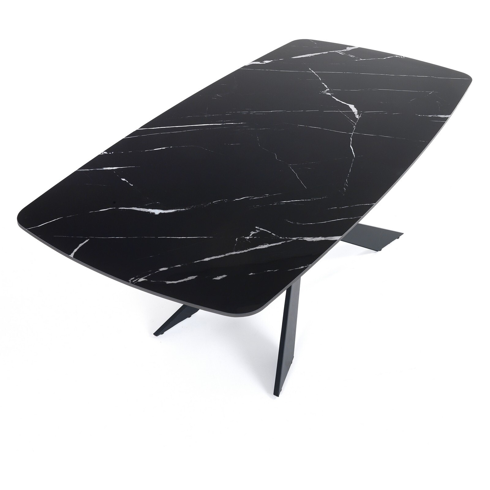 Oresteluchetta tavolo PULSE BLACK MARBLE