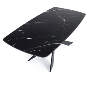 Oresteluchetta tavolo PULSE BLACK MARBLE
