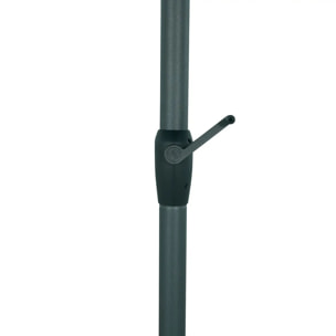Parasol droit rond inclinable Loompa 3m vert olive