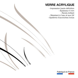 Tableau scandi blés Tableau plexiglas