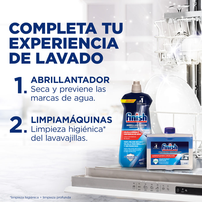 Finish Powerball Quantum, 270 Pastillas para Lavavajillas, Limpieza y Brillo Potentes (Formato 3x90 Uds)