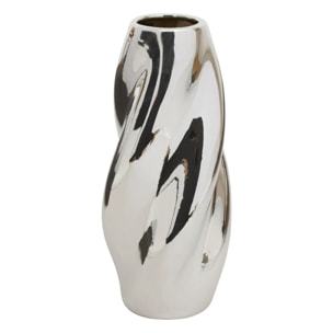 Vase Sky argent H28,5cm