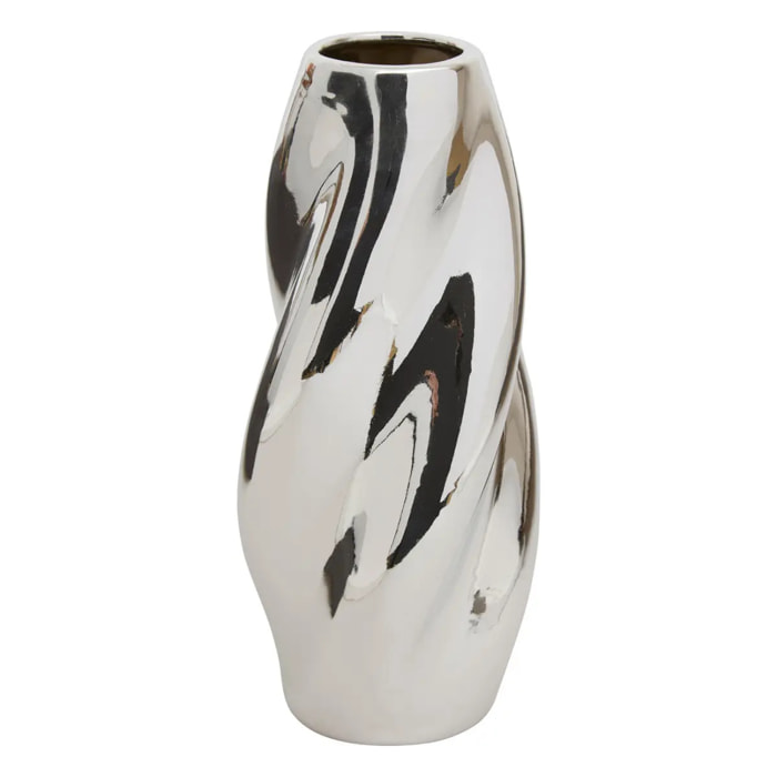 Vase Sky argent H28,5cm