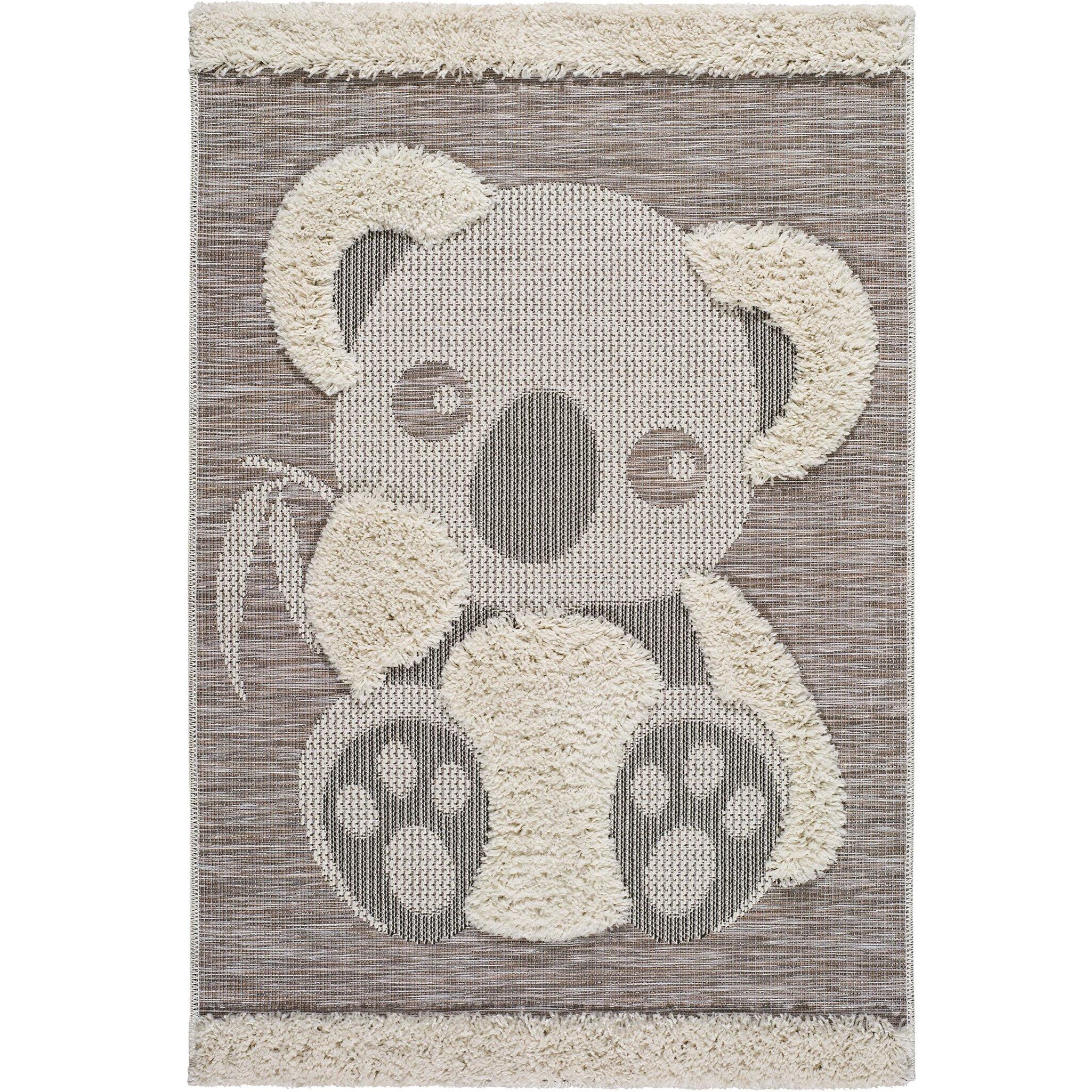 Alfombra Infantil Chinky Beige, 115x170 cm