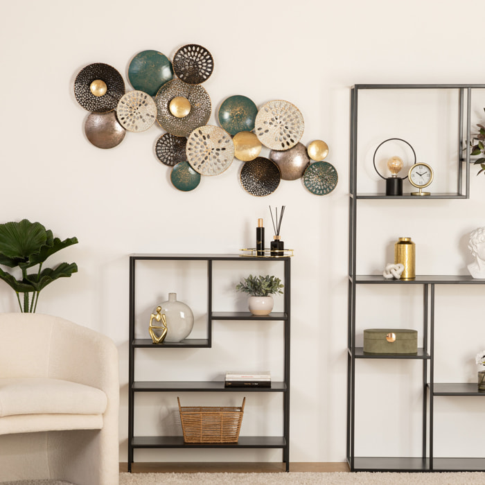 Déco murale "Lison" - métal 135x67 cm