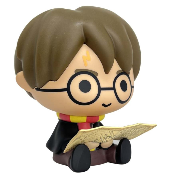 Harry Potter Salvadanaio Harry con Mappa Del Malandrino Chibi 16 cm Plastoy