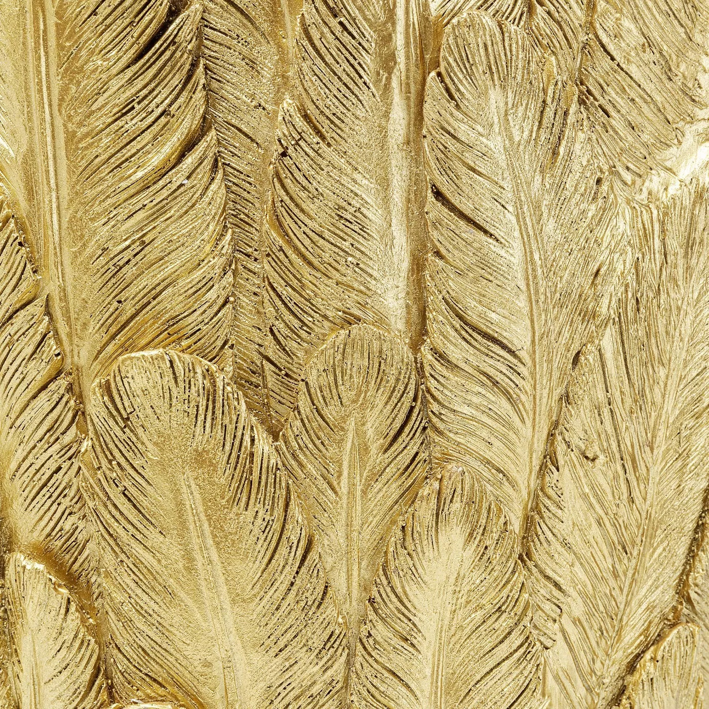 Vase plumes dorées XL 91cm Kare Design