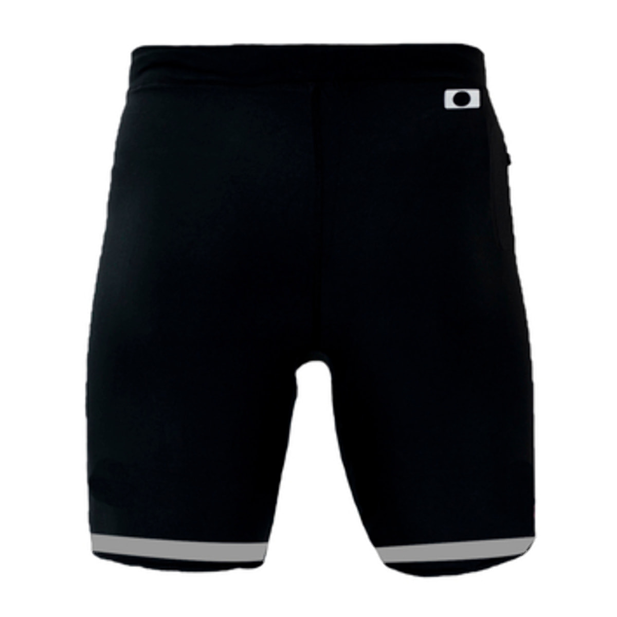 Calzamaglia da corsa a compressione corta Blueball da donna, in bianco e nero